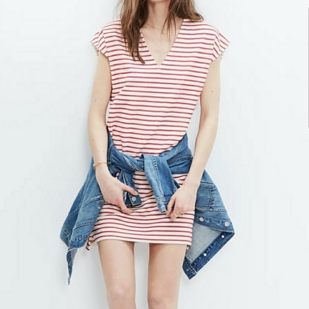 Madewell striped vacances dress
